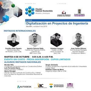BIM, Medellín - Digitalización de proyectos de ingeniería