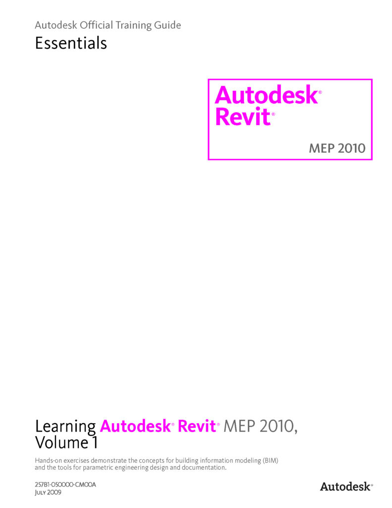 MEP_Learning_Autodesk_Revit_MEP_2010-TOC